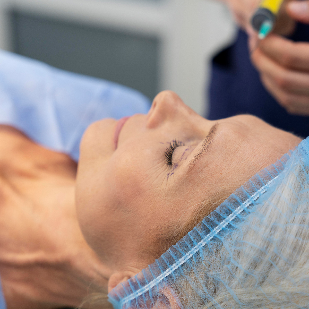 Preparazione chirurgica per ricostruzione mammaria